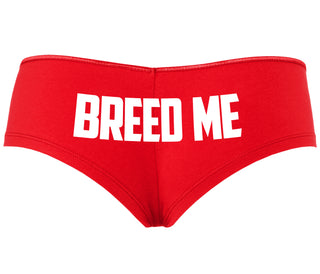 Breed Me - Red Boyshort