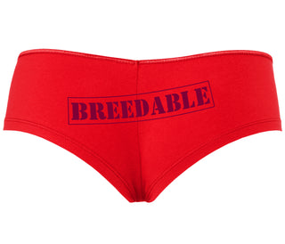 Breedable - Red Boyshort