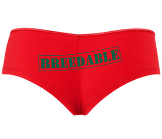 Breedable - Red Boyshort