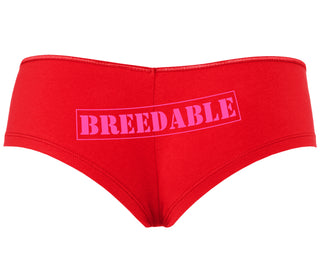 Breedable - Red Boyshort