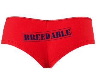 Breedable - Red Boyshort