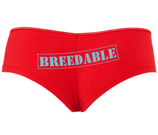 Breedable - Red Boyshort