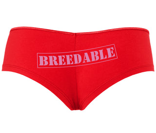 Breedable - Red Boyshort