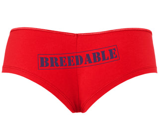 Breedable - Red Boyshort