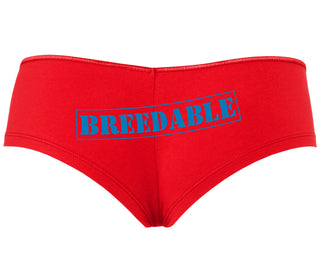 Breedable - Red Boyshort