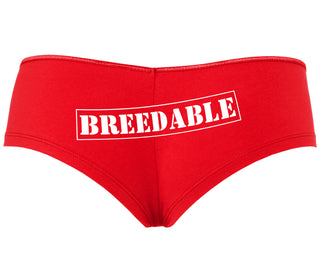 Breedable - Red Boyshort