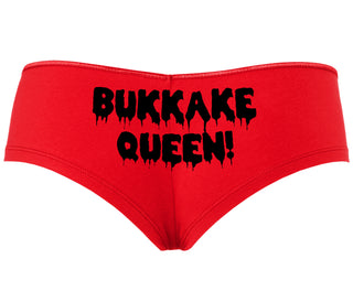 Bukkake Queen - Red Boyshort