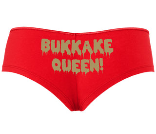 Bukkake Queen - Red Boyshort