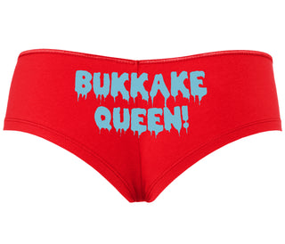 Bukkake Queen - Red Boyshort