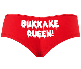 Bukkake Queen - Red Boyshort