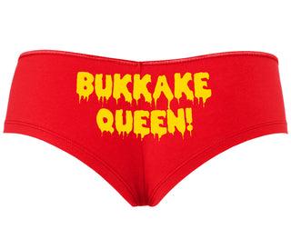 Bukkake Queen - Red Boyshort