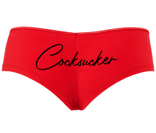 Cock Sucker - Red Boyshort