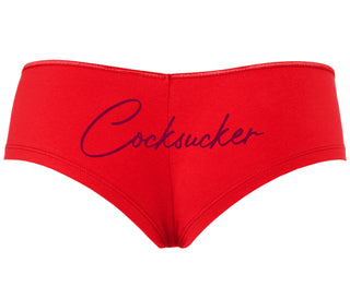 Cock Sucker - Red Boyshort