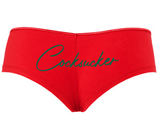 Cock Sucker - Red Boyshort