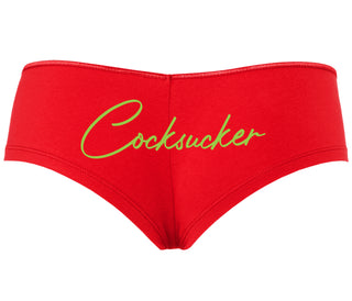 Cock Sucker - Red Boyshort