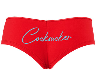 Cock Sucker - Red Boyshort