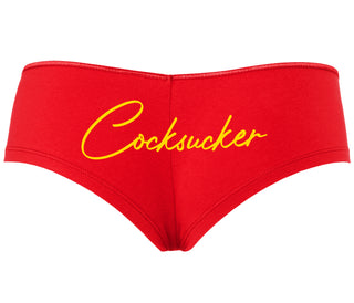 Cock Sucker - Red Boyshort