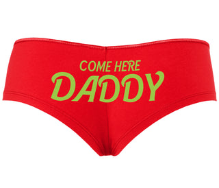 Come Here Daddy - Red Boyshort