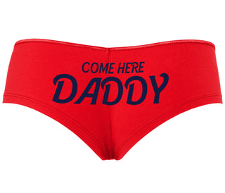 Come Here Daddy - Red Boyshort