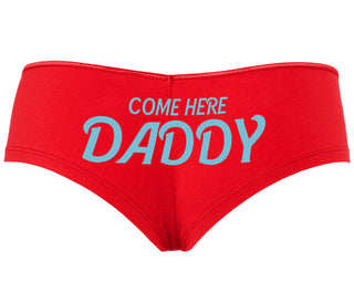 Come Here Daddy - Red Boyshort