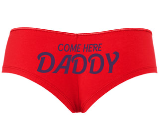 Come Here Daddy - Red Boyshort