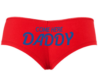 Come Here Daddy - Red Boyshort