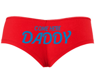 Come Here Daddy - Red Boyshort