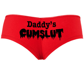 Daddy's Cumslut - Red Boyshort