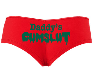 Daddy's Cumslut - Red Boyshort