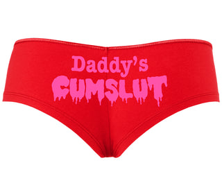 Daddy's Cumslut - Red Boyshort