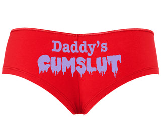 Daddy's Cumslut - Red Boyshort