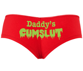 Daddy's Cumslut - Red Boyshort