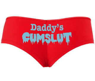 Daddy's Cumslut - Red Boyshort