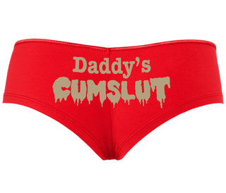 Daddy's Cumslut - Red Boyshort