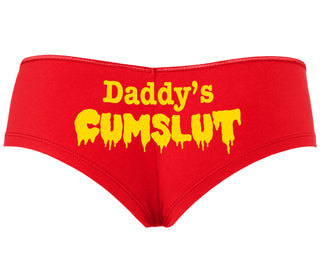 Daddy's Cumslut - Red Boyshort