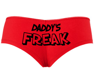Daddy's Freak - Red Boyshort