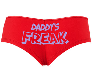 Daddy's Freak - Red Boyshort