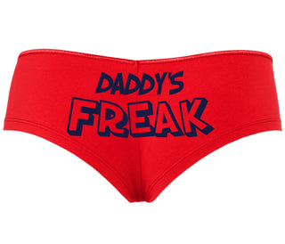 Daddy's Freak - Red Boyshort