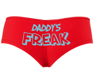 Daddy's Freak - Red Boyshort