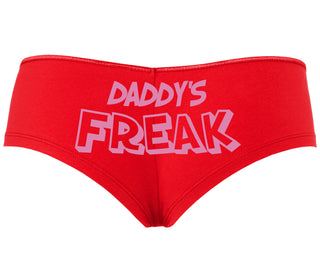 Daddy's Freak - Red Boyshort