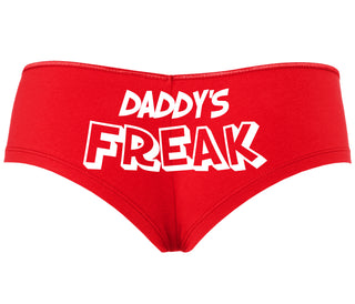 Daddy's Freak - Red Boyshort