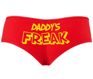 Daddy's Freak - Red Boyshort