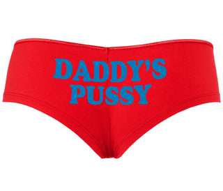 Daddy's Pussy - Red Boyshort