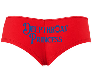 Deepthroat Princess - Deep Throat Specialist - Red Boyshort