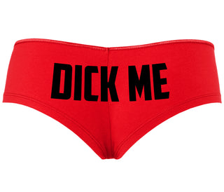 Dick Me - Red Boyshort