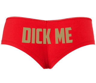 Dick Me - Red Boyshort
