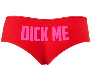 Dick Me - Red Boyshort