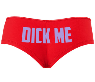 Dick Me - Red Boyshort