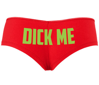 Dick Me - Red Boyshort