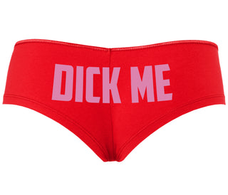 Dick Me - Red Boyshort